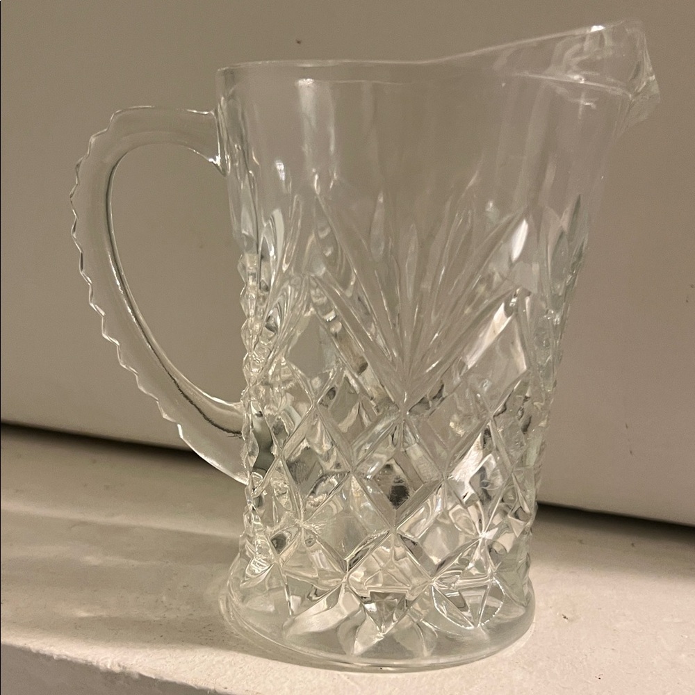Anchor Hocking Star of David Creamer